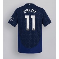 Manchester United Joshua Zirkzee #11 Replica Away Shirt 2024-25 Short Sleeve